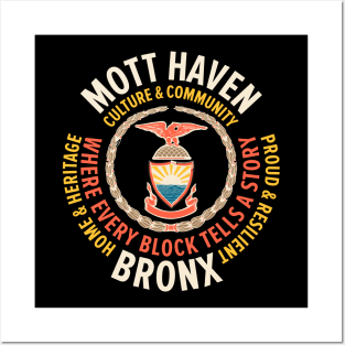 Mott Haven Bronx NYC - Cool & Chic Neighborhood Vibes Posters and Art